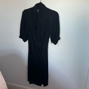 Karen Kane never work black wrap style dress in XL